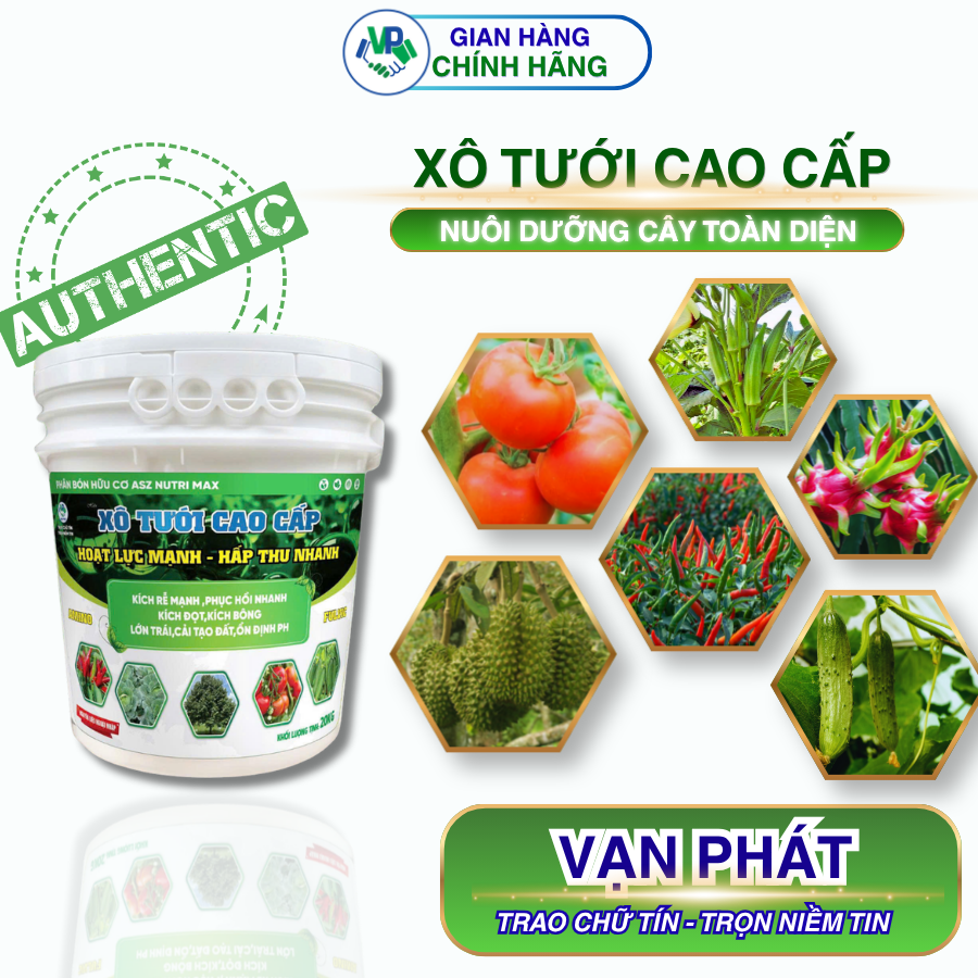 Xô tưới cao cấp