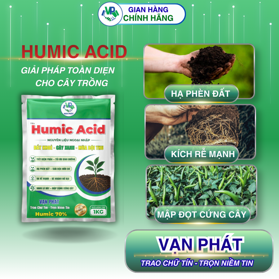 Humic Acid Cải tạo đất